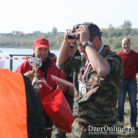 Дзержинские патриоты поддержали первый городской рыболовный турнир