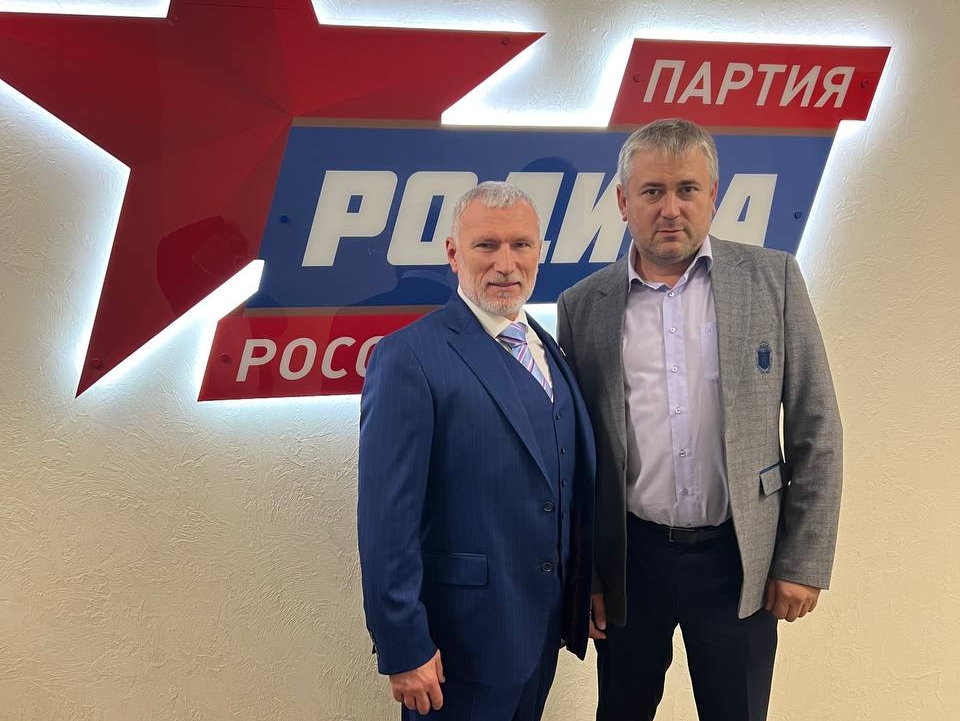 Журавлев встретился с кандидатом от "РОДИНЫ" в Госдуму Иваном Серебряковым
