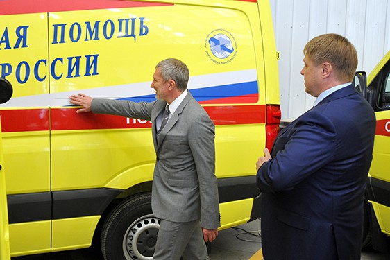 Четыре реанимобиля переданы Приднестровью, 21 июня 2013 года