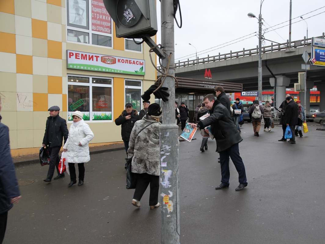 Столичная "РОДИНА" продолжила серию пропагандистских пикетов