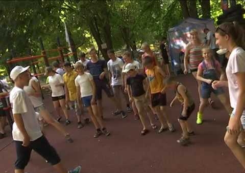 Открытие спортивной площадки в Тимашевске