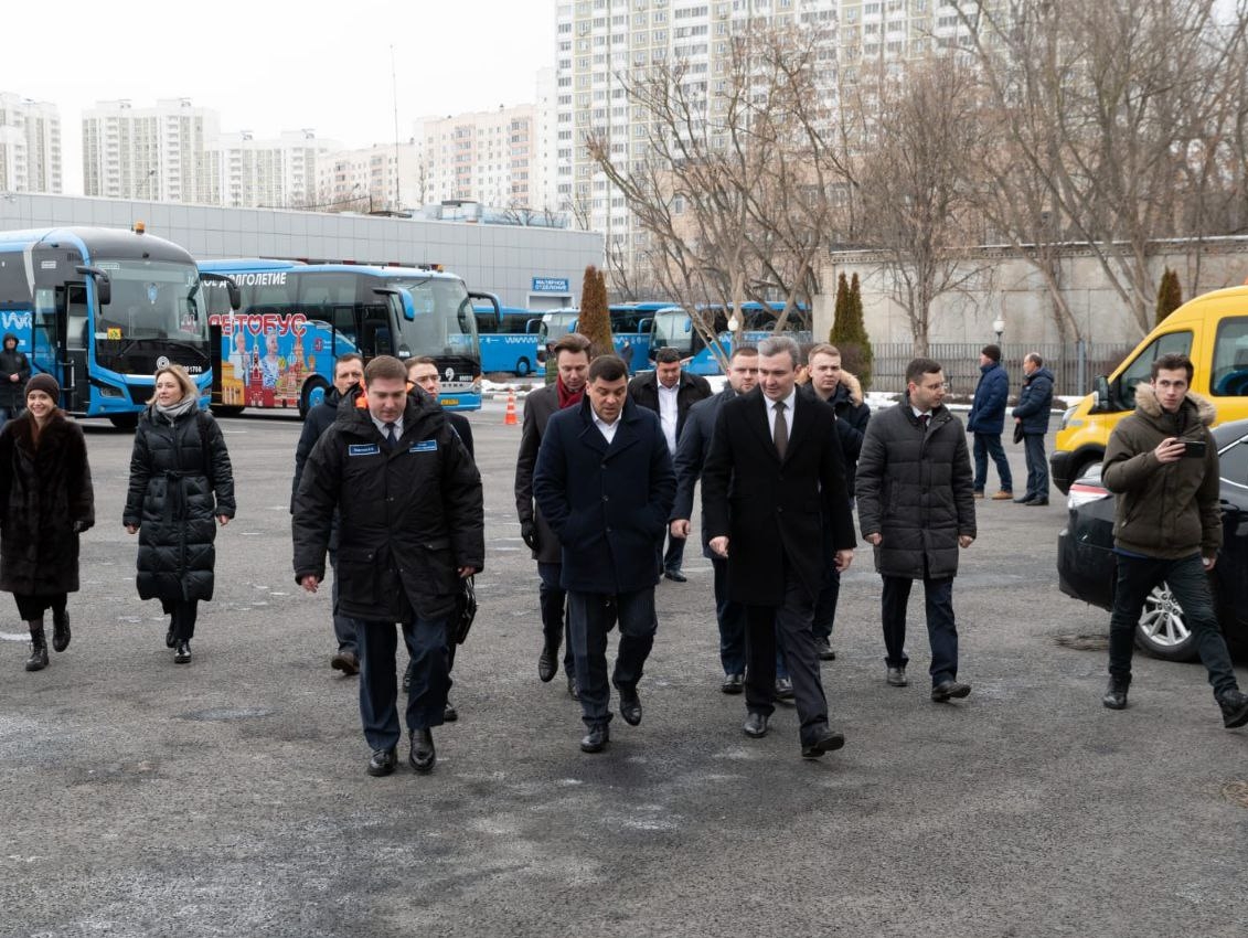 Делегация партии "РОДИНА" посетила "МОСГОРТРАНС"