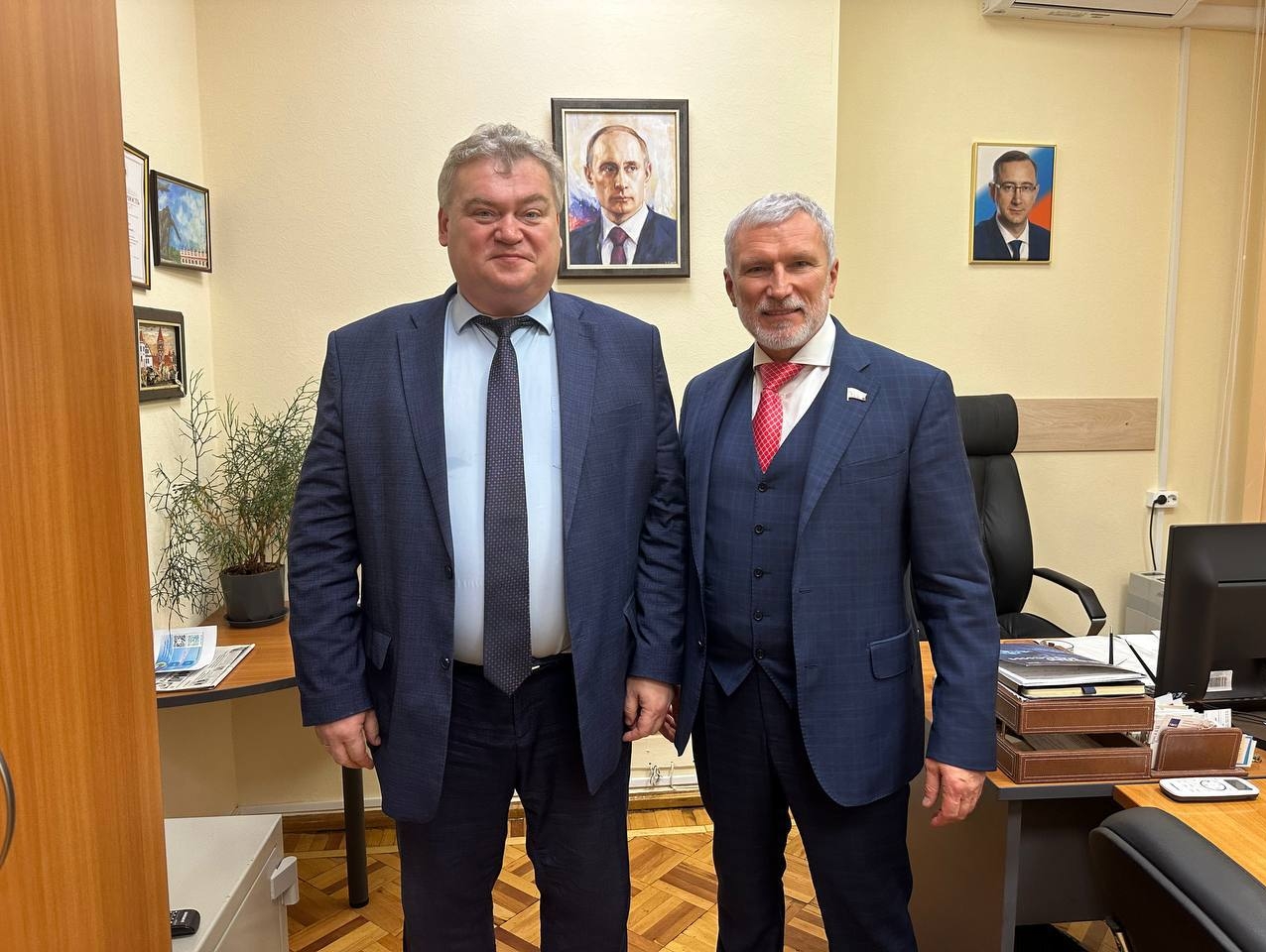 Алексей Журавлев встретился с министром внутренней политики Калужской области
