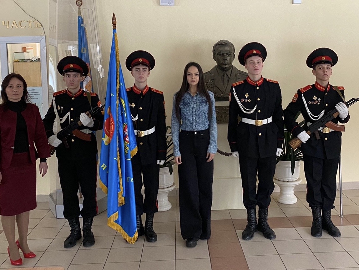 Екатерина Ткаченко отметила силу духа кировских кадетов и молодых спортсменов