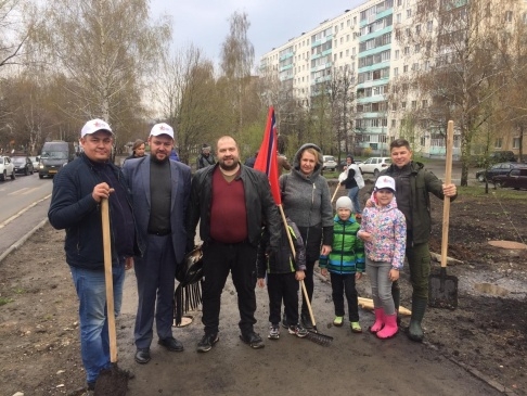 "РОДИНА" БАШКОРТОСТАНА ВЫСАДИЛА ЛИПОВУЮ АЛЛЕЮ В ПАМЯТЬ О ГЕРОЯХ ВОЙНЫ
