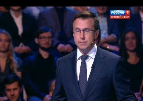 Бирюков на предвыборных дебатах. Состояние окружающей среды ("Россия 1", 07.09.2016)