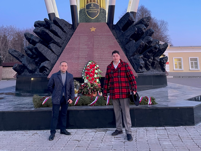 Федор Лугинин почтил память героев Ледового побоища и легендарных десантников Шестой роты