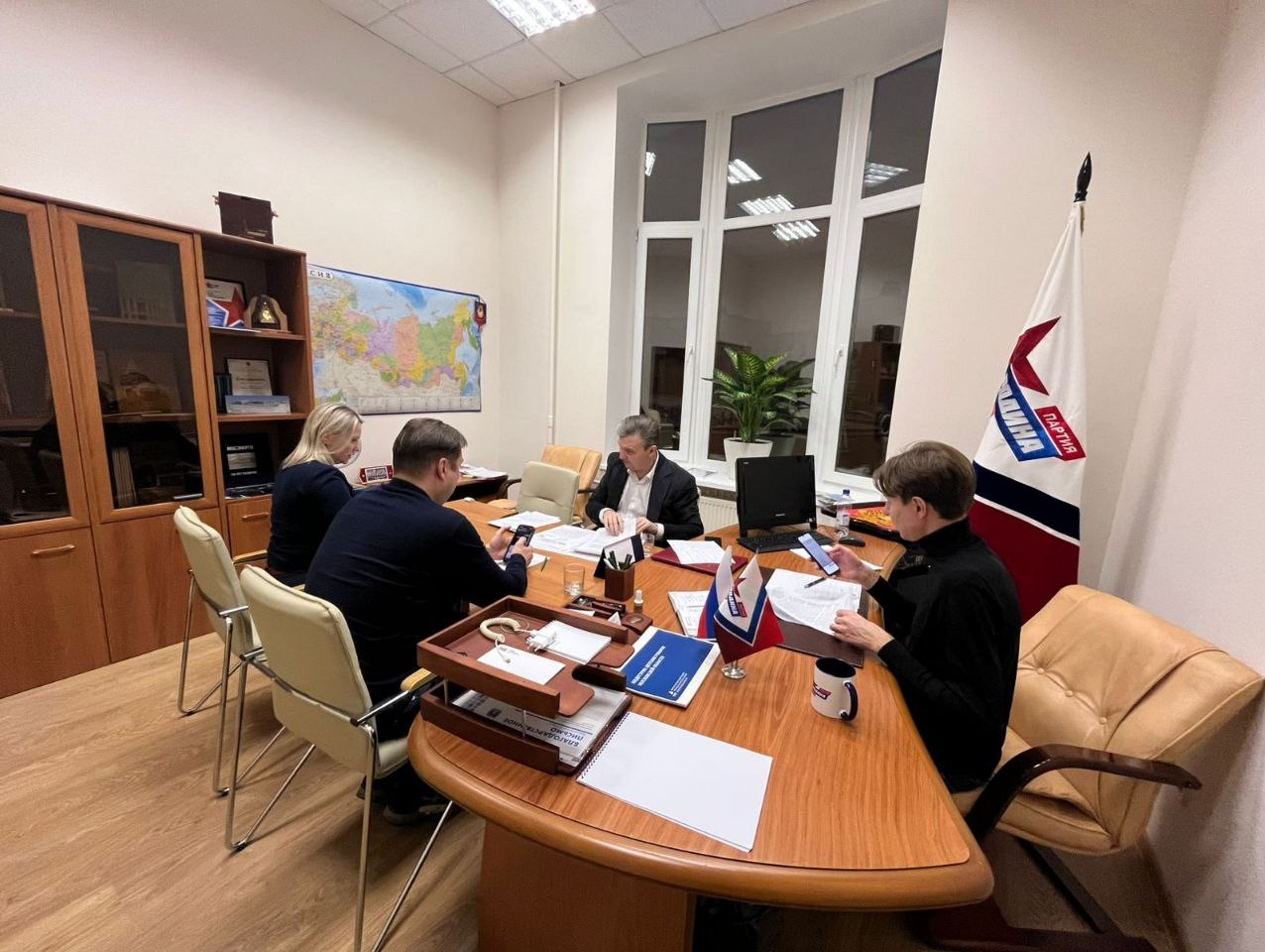 Состоялось рабочее совещание по подготовке IX объединенного заседания комиссий "РОДИНЫ"