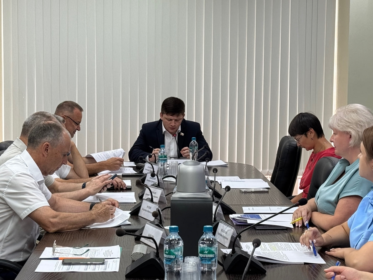 Сергея Мягких провел заседание комитета по труду и социальной политике Тамбовской областной Думы