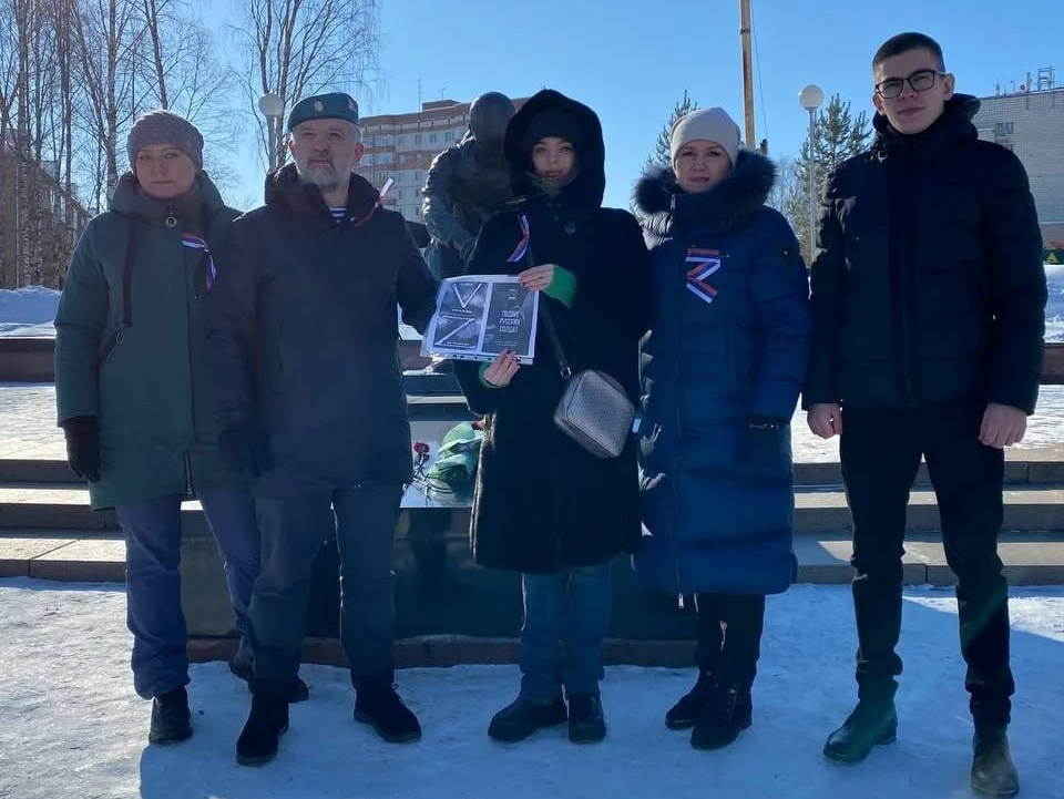 "РОДИНА" Коми приняла участие в автопробеге в поддержку российской армии