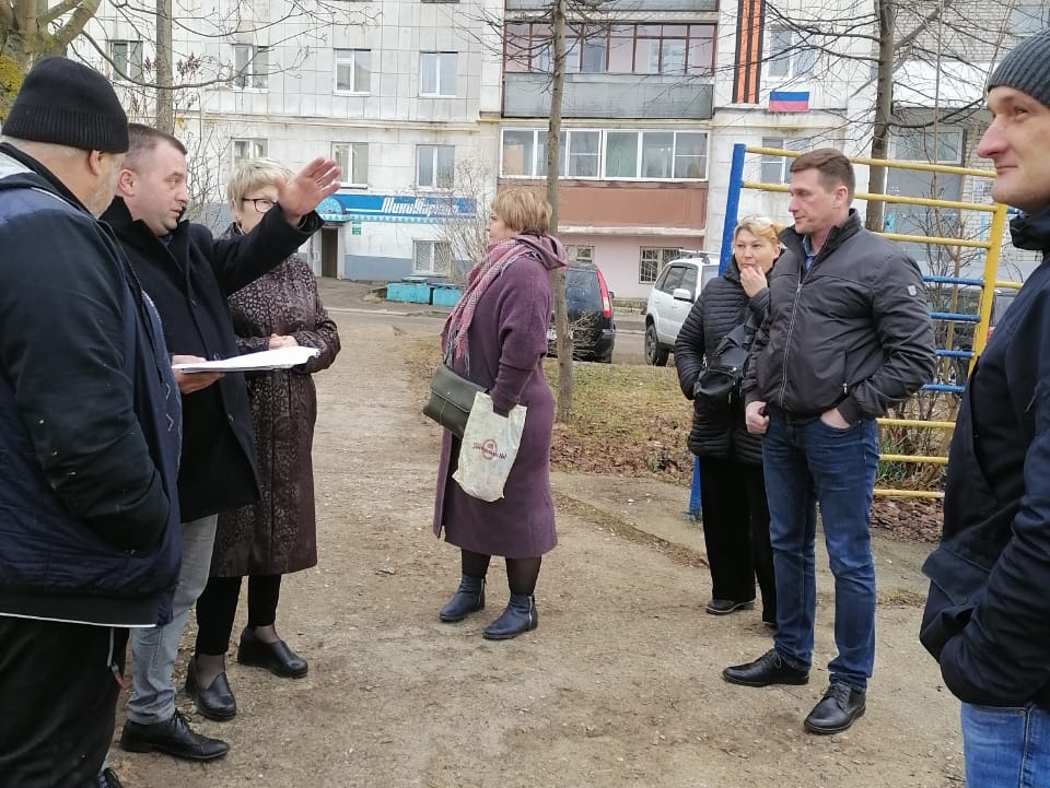 Подмосковная "РОДИНА" проконтролирует ход работ по благоустройству города Пересвет