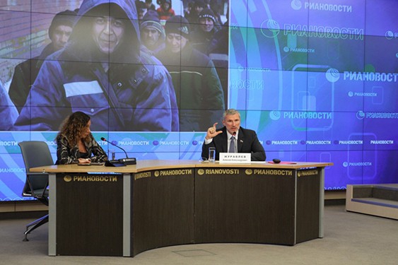 Пресс-конференция Алексея Журавлёва в РИА "Новости", 19 июня 2013 года