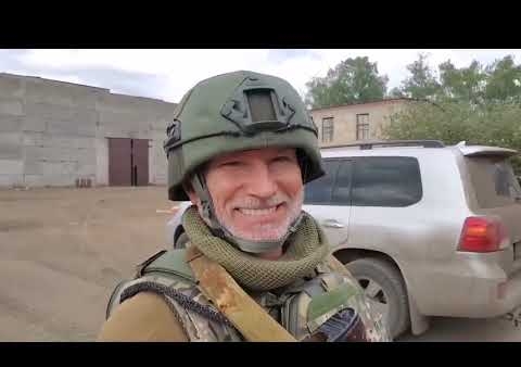 Алексей Журавлев - на позиции батальона "Викинг" Союза добровольцев Донбасса