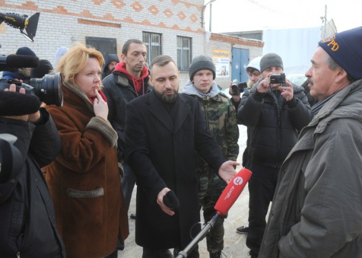 "Миграционный спецназ" Алексея Журавлева, город Лосино-Петровск, 05.12.2012