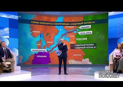 Алексей Журавлев в программе "Время покажет". Американский газ (Первый канал, 27.03.2019)