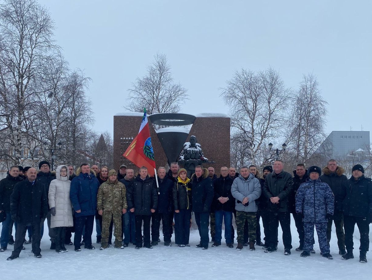 "РОДИНА" НАО организовала мероприятие на Аллее Памяти