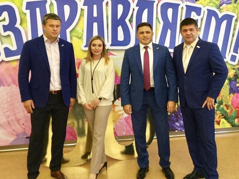 Самарская "РОДИНА" поздравила Советский район областного центра с юбилеем