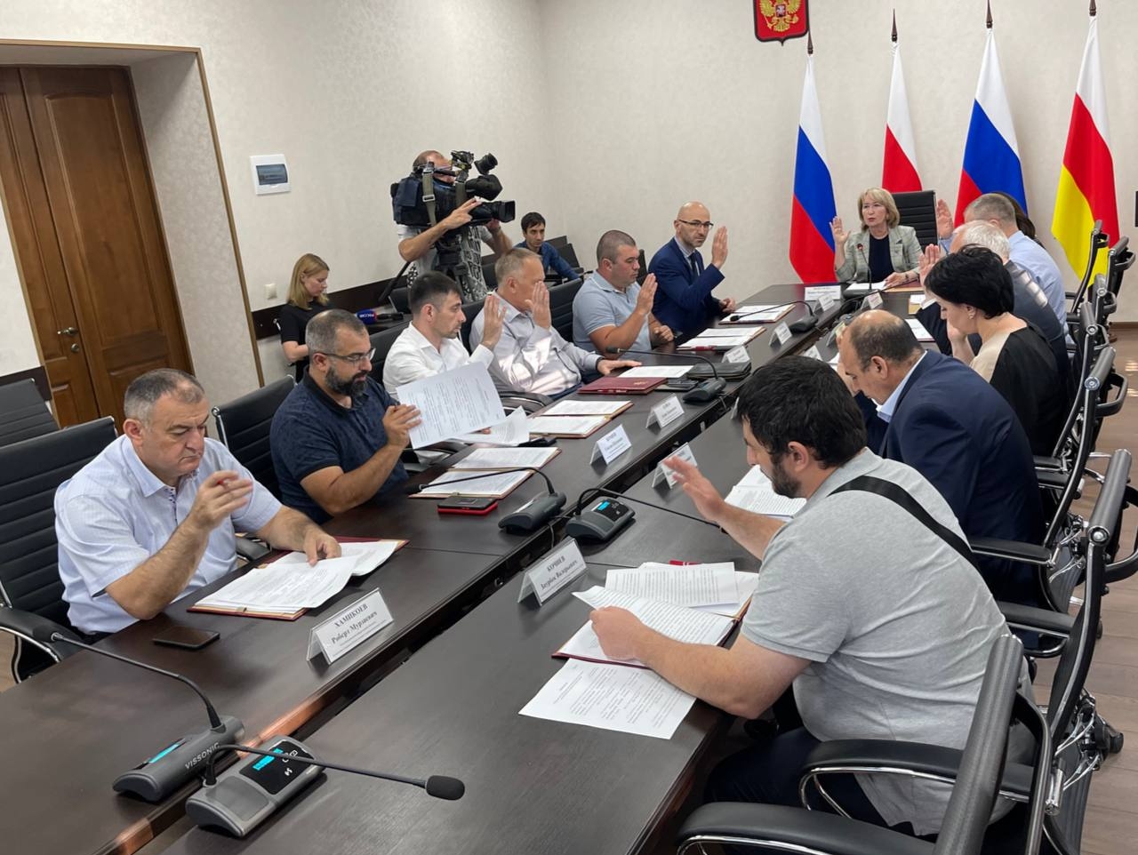 Заверен список кандидатов от партии "РОДИНА" в депутаты Парламента РСО-Алания седьмого созыва