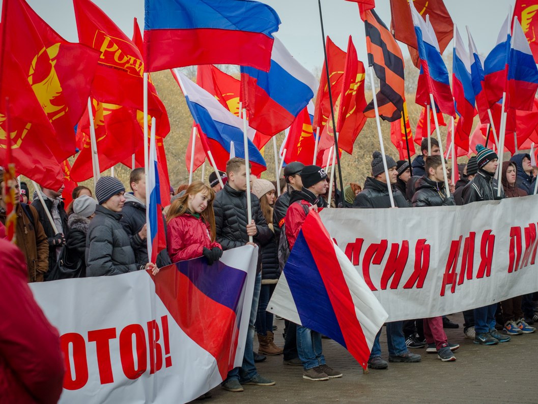 Соратники провели Марш Патриотов в Иваново