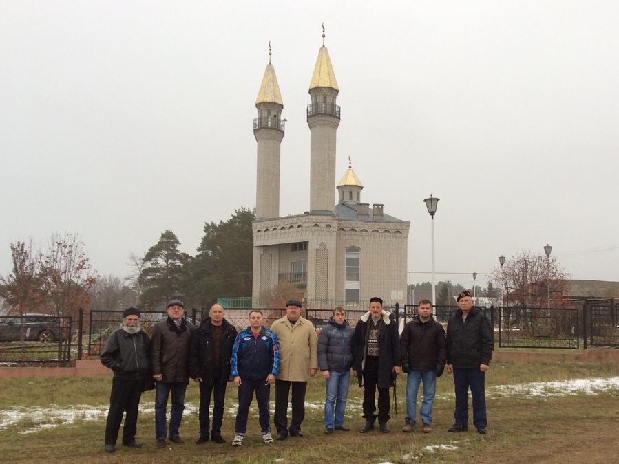 Татарстанские соратники посетили мечеть