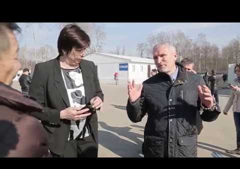Посещение Алексеем Журавлёвым Многофункционального миграционного центра, 20.03.2015