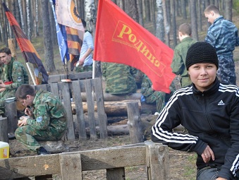 Марийская "РОДИНА" организовала военно-патриотический лагерь для детей