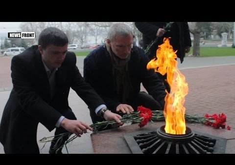Алексей Журавлёв в Севастополе. 11.03.2016 (ИА "News-Front")