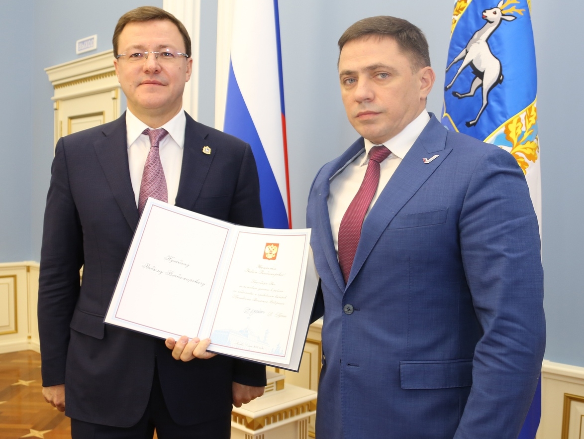 Вадим Нуждин удостоен благодарности Президента России