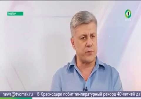Алексей Якименко выступил на омском ТВ