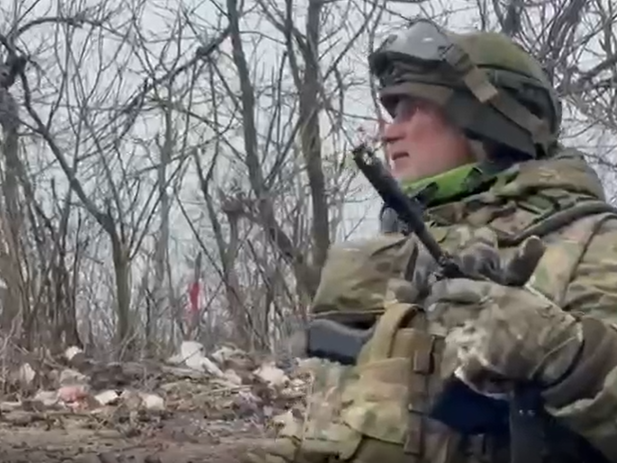 Журавлев в составе группы бригады "Пятнашка" провел патрулирование линии фронта