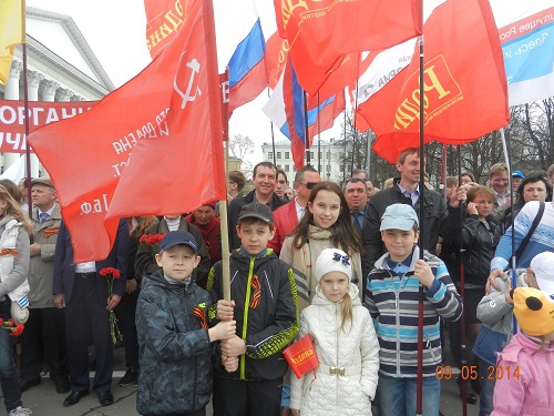 Кировская "РОДИНА" приняла участие в празднике Победы