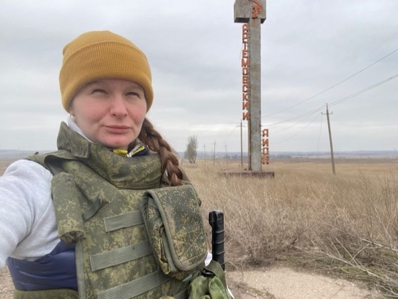 Журналист и член реготделения "РОДИНЫ" в Московской области в эти дни работает в ДНР