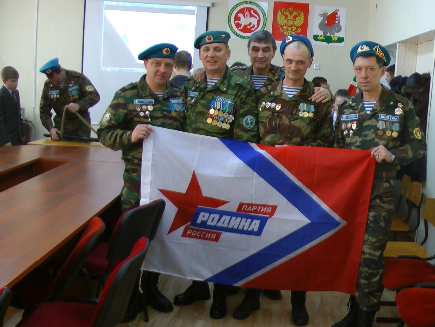 Партийцы рассказали молодым казанцам о ратных подвигах советских воинов-афганцев