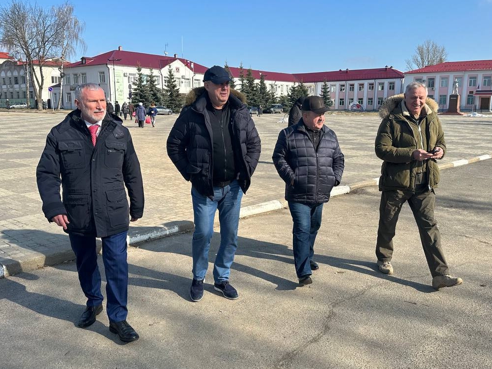 Журавлев с губернатором Брянской области Богомазом посетили приграничные районы региона