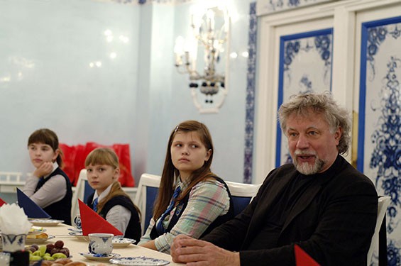 Алексей Журавлёв встретился с воронежскими школьниками, 7 ноября 2013 г.