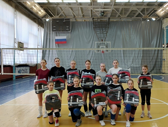 Артем Чекмарев помог женской волейбольной команде приобрести спортивный инвентарь