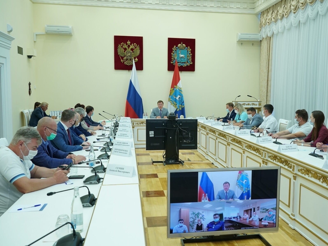 Руководство Самарской "РОДИНЫ" встретилось с губернатором региона
