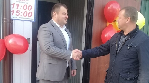 Тульская "РОДИНА" продолжает открывать общественные приемные в районах области