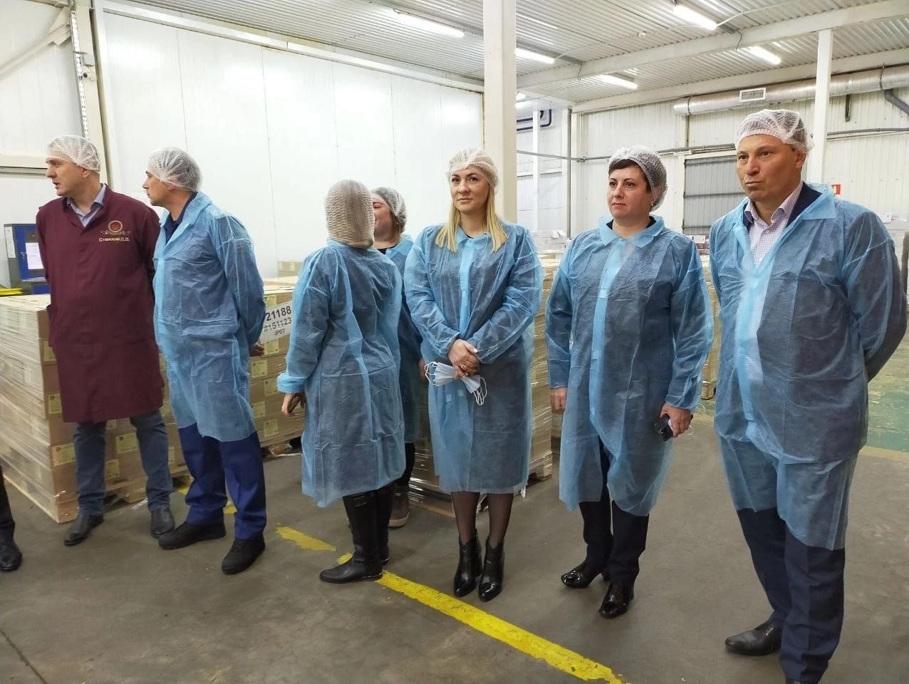 Председатель Совета депутатов Щелково Мария Тарасова посетила с рабочим визитом ряд предприятий