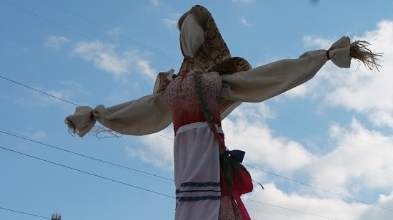Самарские партийцы организовали народные гулянья на Масленицу