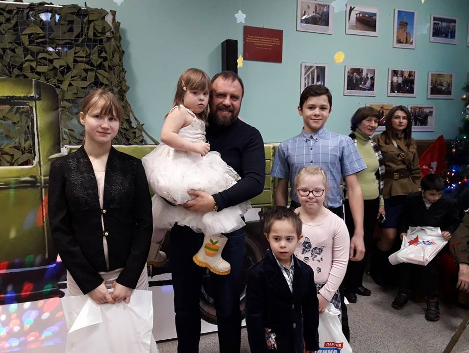 "РОДИНА" провела "Фронтовую елку" для детей Истринского района Подмосковья
