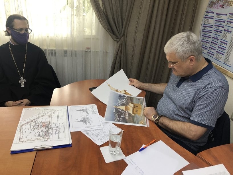 В Пашино строится храм при поддержке депутата Заксобрания Новосибирской области Вячеслава Илюхина