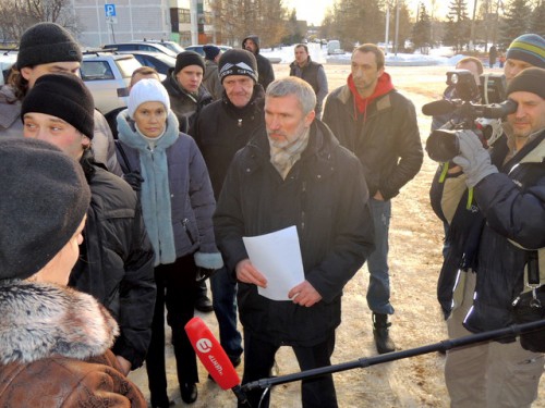 "Миграционный спецназ" Алексея Журавлева, город Лосино-Петровск, 05.12.2012