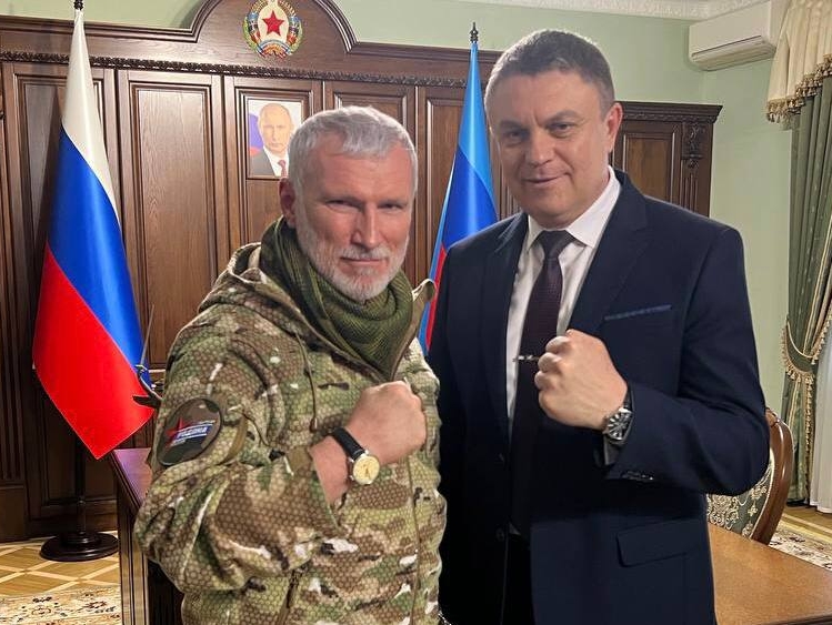 Алексей Журавлев встретился с исполняющим обязанности главы ЛНР Леонидом Пасечником