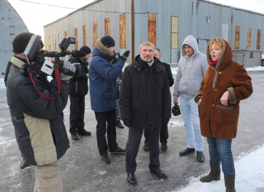 "Миграционный спецназ" Алексея Журавлева, город Лосино-Петровск, 05.12.2012