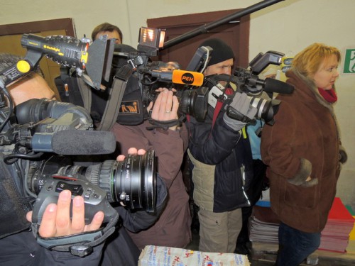 "Миграционный спецназ" Алексея Журавлева, город Лосино-Петровск, 05.12.2012