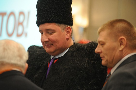 Партия "РОДИНА" поздравила Дмитрия Рогозина с юбилеем, 2 декабря 2013 г.