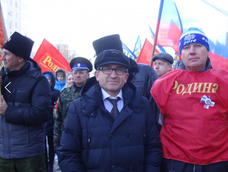 Оренбургская "РОДИНА" приняла участие в митинге в поддержку действий РФ на Украине