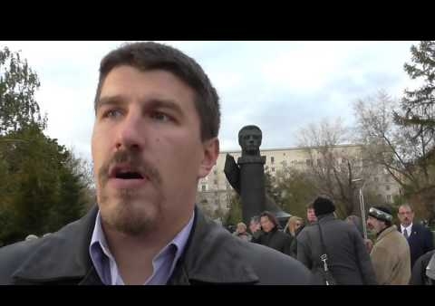 "РОДИНА" приняла участие в пикете за переименование станции метро "Войковская"