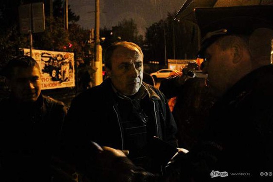 Активисты "РОДИНЫ" провели рейд по борьбе с "шахид-такси", 23 сентября 2013 г.